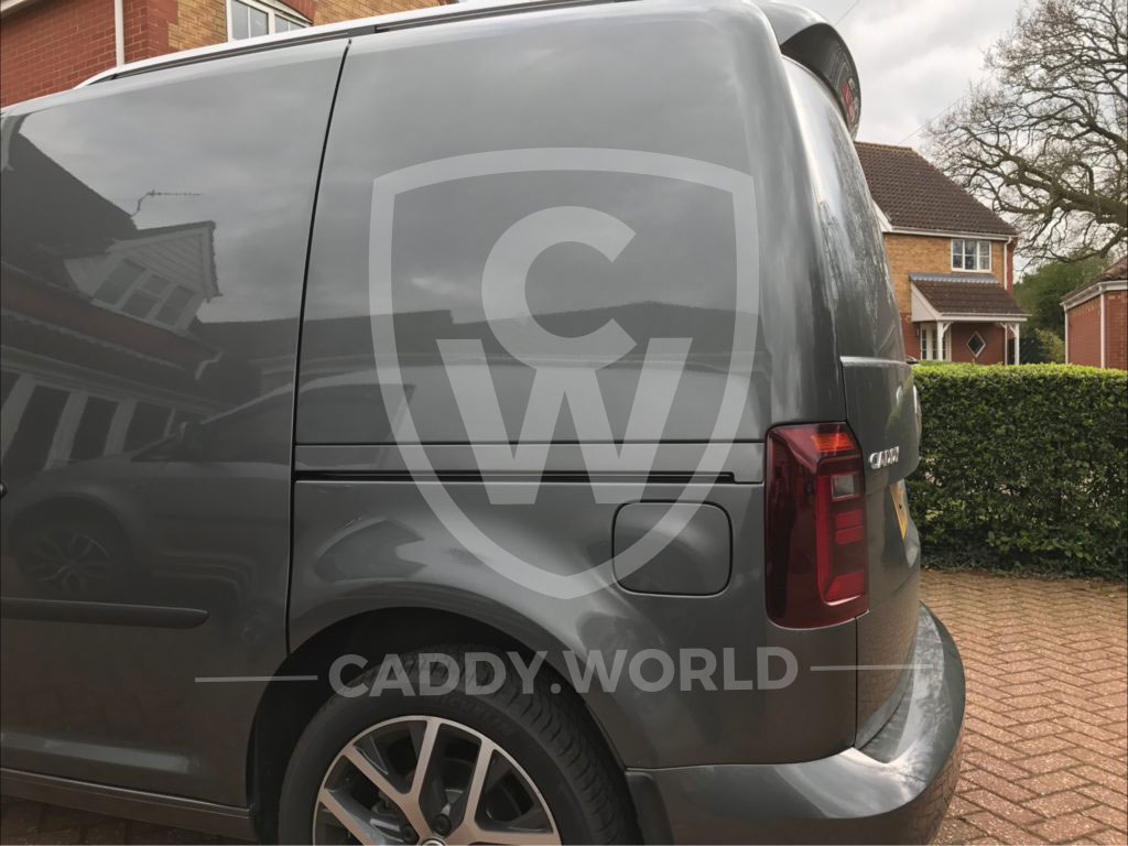 VW Caddy fixings for sliding door cover plate