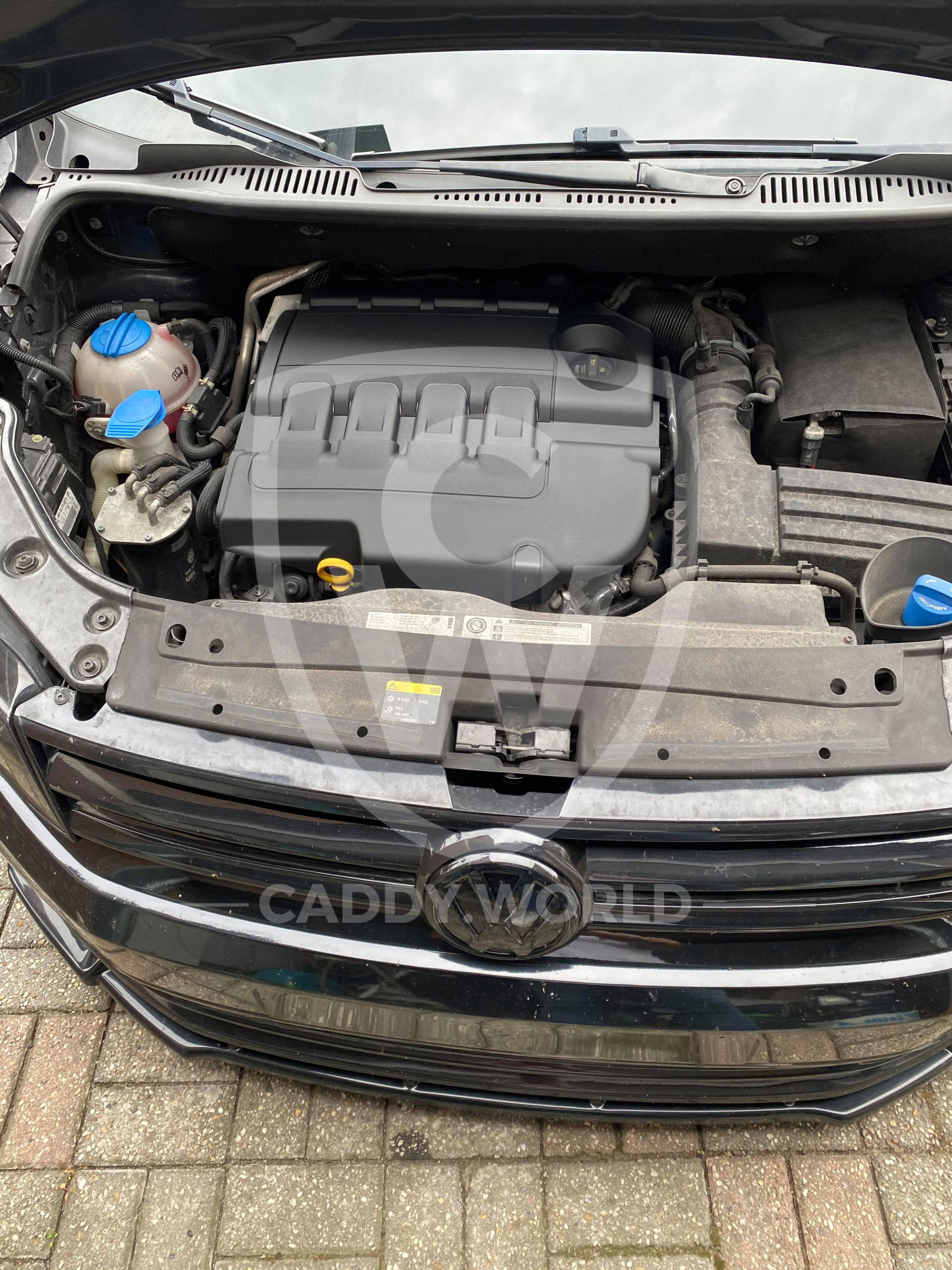 Eigendom uitgehongerd hangen VW engine cover VW Caddy mk4 2.0 TDI 75 / 102 hp euro6 - Caddy World