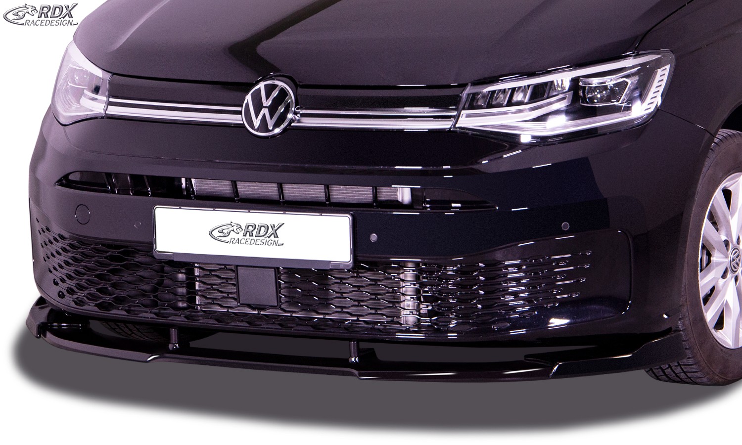 Frontlippe Front Ansatz Vorne Spoilerlippe RDX Frontspoiler VARIO-X Caddy 2K 2015