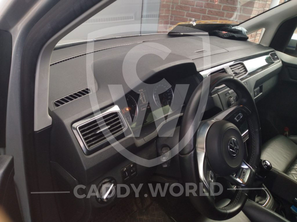 Gelijkwaardig uitrusting Strikt LHD VW Caddy 4 2015-2020 Dashboard inleg links - Dark Carbon - Caddy World